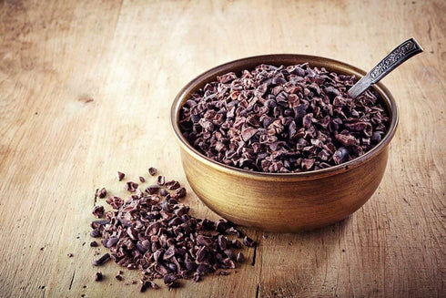4 Food to Live Organic Cacao Nibs, Ounces Unsweetened, Non-GMO, Kosher, Raw, Vegan, Sirtfood, Bulk