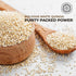 3 lbs Pride Of India Natural White Royal Quinoa | Superior Grade Whole Grain, Jar | Rich in Bold Flavor & High in Plant