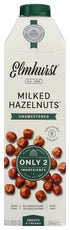 Elmhurst, Milk Hazelnut Unsweetened, 32 Fl Oz