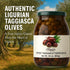 34oz (950g) Ranise Pitted Taggiasca Olives in Extra Virgin Olive Oil - Authentic Taggiasca Olives from Liguria, Italy