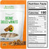 2 Pack (2LBS/16oz Organic Walnuts Unsalted bags) Natural Shelled Walnut Halves & Pieces | Raw Organic Walnuts |
