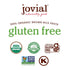 100% 12 Oz Jovial Organic Gluten Free Brown Rice Mafalda - Mafalda Pasta Noodles, Healthy Pasta, Whole Grain Pasta