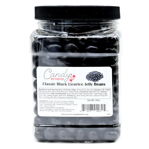 Candy Retailer Classic Jelly Beans (2 Pounds, Black Licorice)