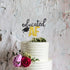 Educated AF Cake Topper for Class of 2025 Graduation, High School, College Grad Party Decorations