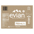 750 ml (25.36 12 Pack evian Natural Spring Water, fluid ounce) Water Bottle with Sports Cap