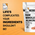 32oz (2lbs) It's Just! Raw Whole Almonds - Unsalted, Premium Quality, Grown in California