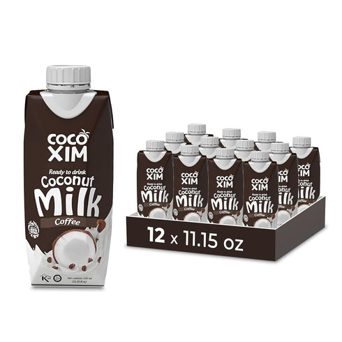 COCOXIM Ready to Drink Coffee Coconut Milk 11 oz (Pack of 12)