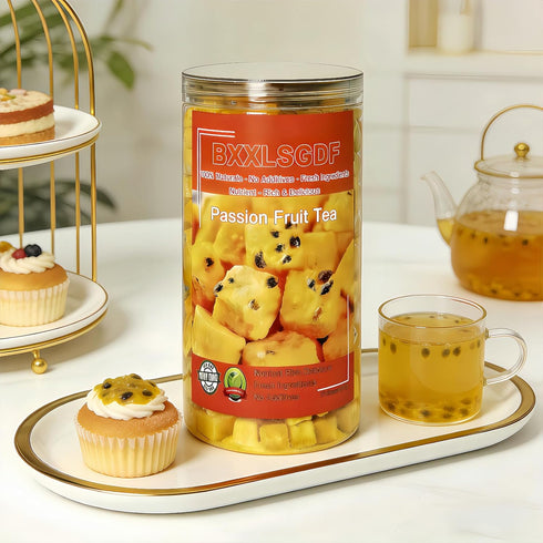 12.3oz (350g) 100% Premium Freeze Dried Passion Fruit - No Sugar Added | Tropical Flavor for Drinks, Baking & Smoothies