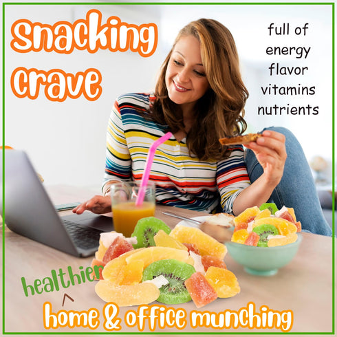 5 Lbs Tropical Deluxe Dried Mixed Fruit - by Its Delish, Bulk Bag | Healthy Snacks for Adults | Fresh Snack Mix Dry