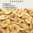 HNZYLDY 7oz (200g) Freeze-Dried Banana Slices, No Sugar Added Crispy Dried Fruit Snacks for Hiking, Camping, Travel