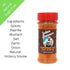 Jake’s Famous Memphis Rub, 4.5 Oz - Gluten Free, Sugar Free, BBQ Rub for Ribs, Brisket