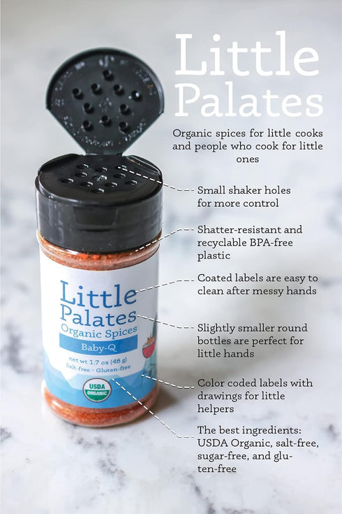(3 set) Little Palates - Organic Spices for Little Cooks bottle
