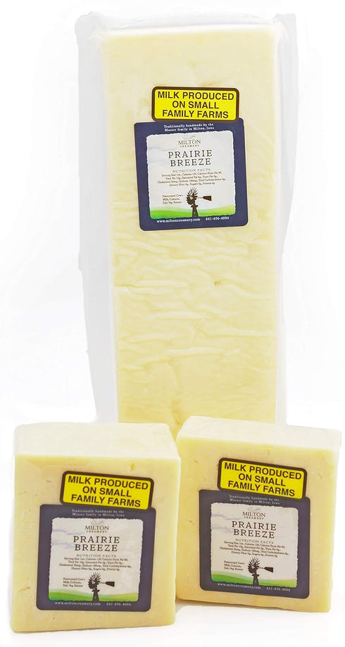Cheesers Cheddar Cheese - Prairie Breeze White Cheddar Cheese 8 oz.