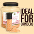 2.5 lb Good Tierra Himalayan Pink Salt in Jar - Coarse, - Ideal for Bath Salt, Table Salt Grinders, and Spice Jars