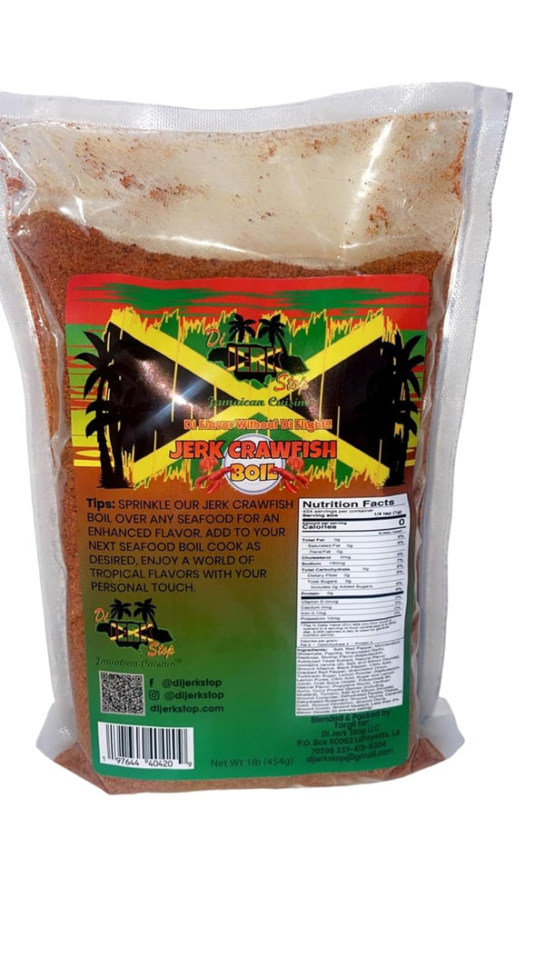 Jerk crawfish boil seafood seasoning