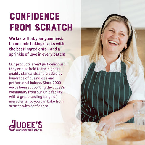 2.5 lb Judee's Gluten Free Superfine Caster Sugar - Fast-Dissolving Superfine Sugar for Baking & Beverages