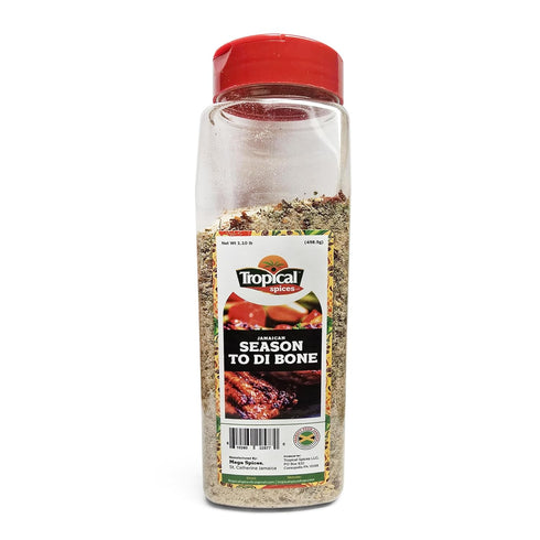 Tropical Spices (26 oz)- Season to di Bone Complete Seasoning Freshly Ground Powder Made from Finest Natural