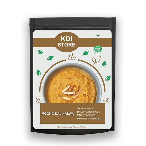Store KDI Moong Dal Halwa, Ready to Eat, Organic USDA Certified, Freeze Dried
