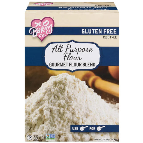 3.5 lbs XO Baking Co. Gluten Free All Purpose Flour - Gourmet Flour Blend; Non-GMO; Kosher; Rice and Peanut Free; Paleo