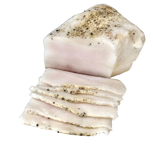 TEAMORE 1.2 lb 19.2 oz Salo Solomka - Cured Pork Fat Strips, All Natural, No Preservatives, Approx. |