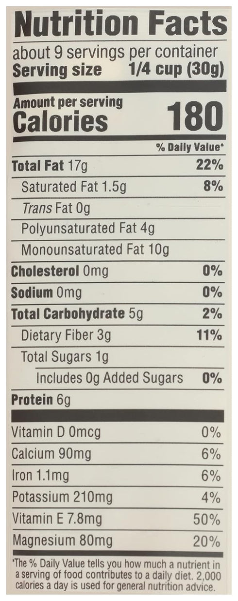 365 10 by Whole Foods Market, Organic Roasted Unsalted Almonds, Ounce