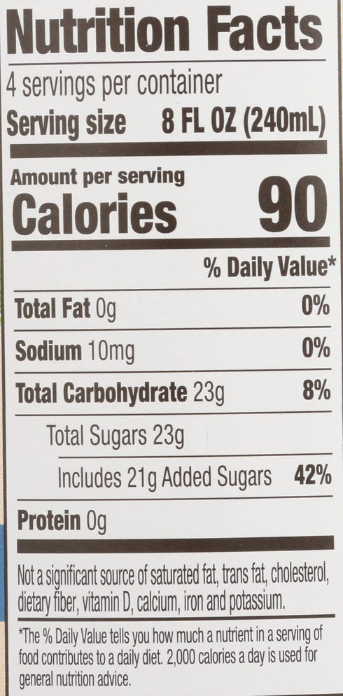 32 SANTA CRUZ ORGANIC Organic Blueberry Lemonade, FZ