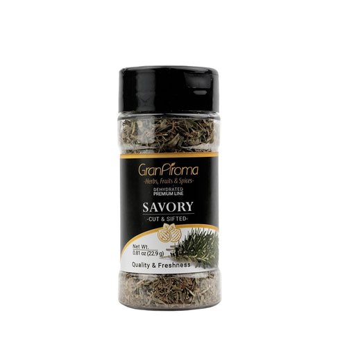 GranAroma Savory Herb, Gourmet Spice for Mediterranean Dishes, Soups, and Salads (0.81