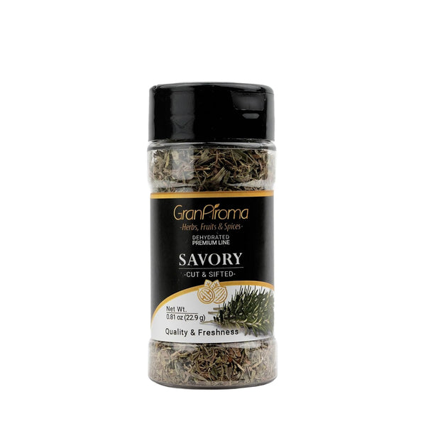 GranAroma Savory Herb, Gourmet Spice for Mediterranean Dishes, Soups, and Salads (0.81