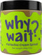 Why Wait? Pistachio Cream Spread 90% Real Pistachios, No Added Sugar, Keto