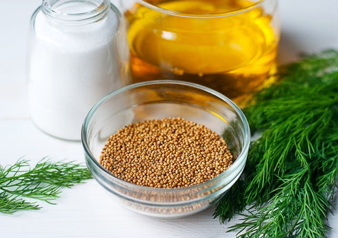 5 Food to Live Yellow Mustard Seeds, Pounds - Whole Spice, Vegan, Kosher, Bulk. Spicy, Pungent Flavor. Rich