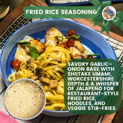 Packaged Set 3 Made for Dinner: Supper Table Seasonings | Gift of Spice Blends | All Natural, Non GMO | Gourmet Infused