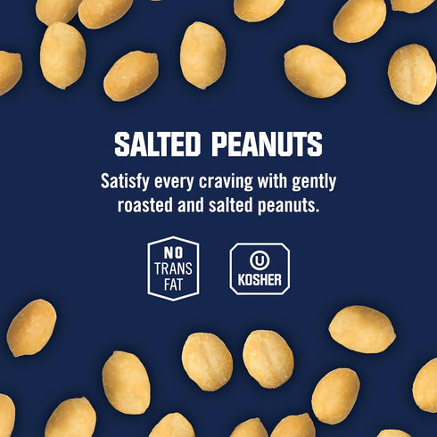 2 oz Packs Pack 72, Kars Nuts Roasted & Salted Peanut Snacks, Individual Snack - Bulk of Gluten-Free Snacks