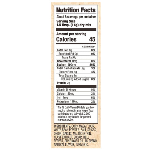 Shelby's 3oz (Pack 1) Carroll Original Texas Brand White Chicken Chili Kit Box