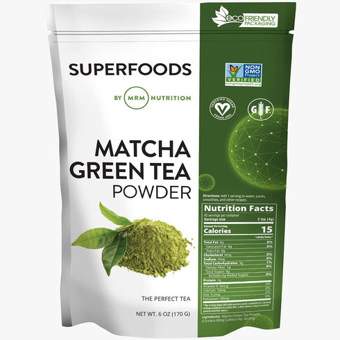 MRM Super Foods Matcha Green Tea Powder - 6 Ounce