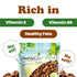 1.5 Packed Food to Live Dry Roasted Walnuts, Pounds Unsalted Nut Pieces. Delicious and Nutritious Snack. Keto and Paleo