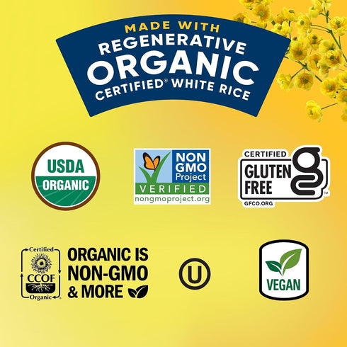 5.5oz Lundberg Organic Turmeric & Ginger Seasoned Rice - Regenerative Organic Certified Long Grain White Rice
