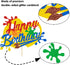 Happy Birthday Cake Decoration, Glitter Art Brush Palette Themed for Girl Boy Kids Birthday Party (Double Sided)