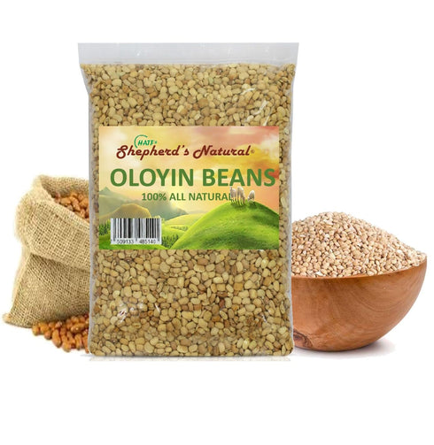 8 lbs. 128 oz. (2 4Ib Oloyin Honey Beans by Shepherd's Natural / x Bags). Offers a quality, easy-to-cook West African