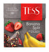 Tess Banana Split Black Tea in 20 Pyramid Sachets - Composition: Black Tea, Banana, Strawberry Leaf