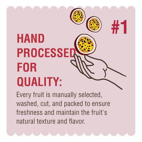 Tamarin Fruits Frozen 4lbs) All Natural Fruit Pulp perfect for Juicing, Cocktails, Smoothies, Desserts, and Baking, No
