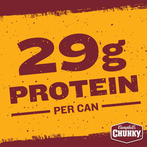 19 (Pack 12) Campbell's Chunky Chili with Beans, Ounce Can