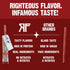 100% 9g 24 Count Righteous Felon Meat Sticks | Grass Fed Beef | Protein per Stick | Keto, Gluten-Free, Low Sugar, High
