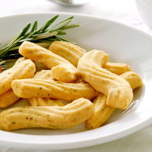 6oz, 1 Pack J&M Foods Asiago Cheese Straws, Traditional Southern Snack with Aged Asiago, Rosemary and Cracked Black