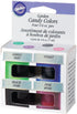 Wilton Candy Colors, 0.25oz, 4/Pkg, Pink, Green, Violet & Black
