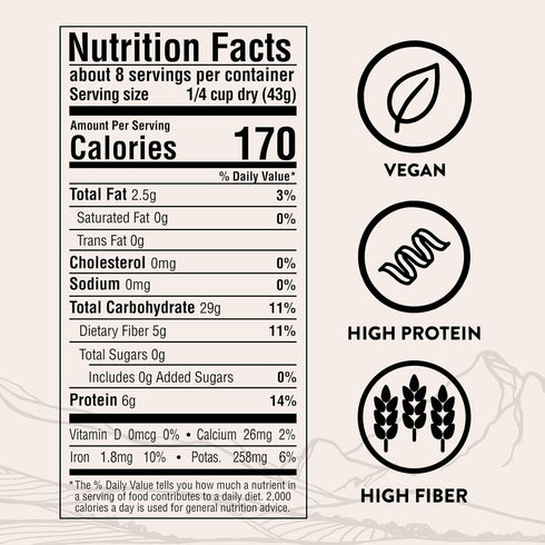 (4 Pack, 12 oz SIMPLi Regenerative Organic Certified Tri-Color Quinoa, Ancient Grain, Complete Plant-Based Protein