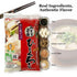 1.87oz (53g) 2pack 5 Japanese Freeze-Dried Tofu with Soup Powder x - Convenient Dashi Broth - No Pre-Soaking Needed