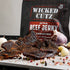 33g (2 Wicked Cutz Classic Chop House Beef Jerky, Protein Per Bag, Tender & Easy to Chew Alternative to Beef Sticks