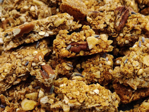 BROKEN TOWN (11.5oz) 2-pack Hummingbird Granola Bricks (Lavender Cake)