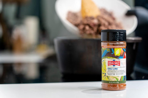 Chili Lime Natural Real Salt Seasoning - Unrefined & Gluten Free