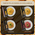3% Alba, 4 8.8 oz (250g) TRFL Truffle & Saffron Tagliolini Artisanal Italian Egg Pasta Noodles, Truffle Grains